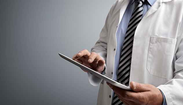 Doctor on iPad